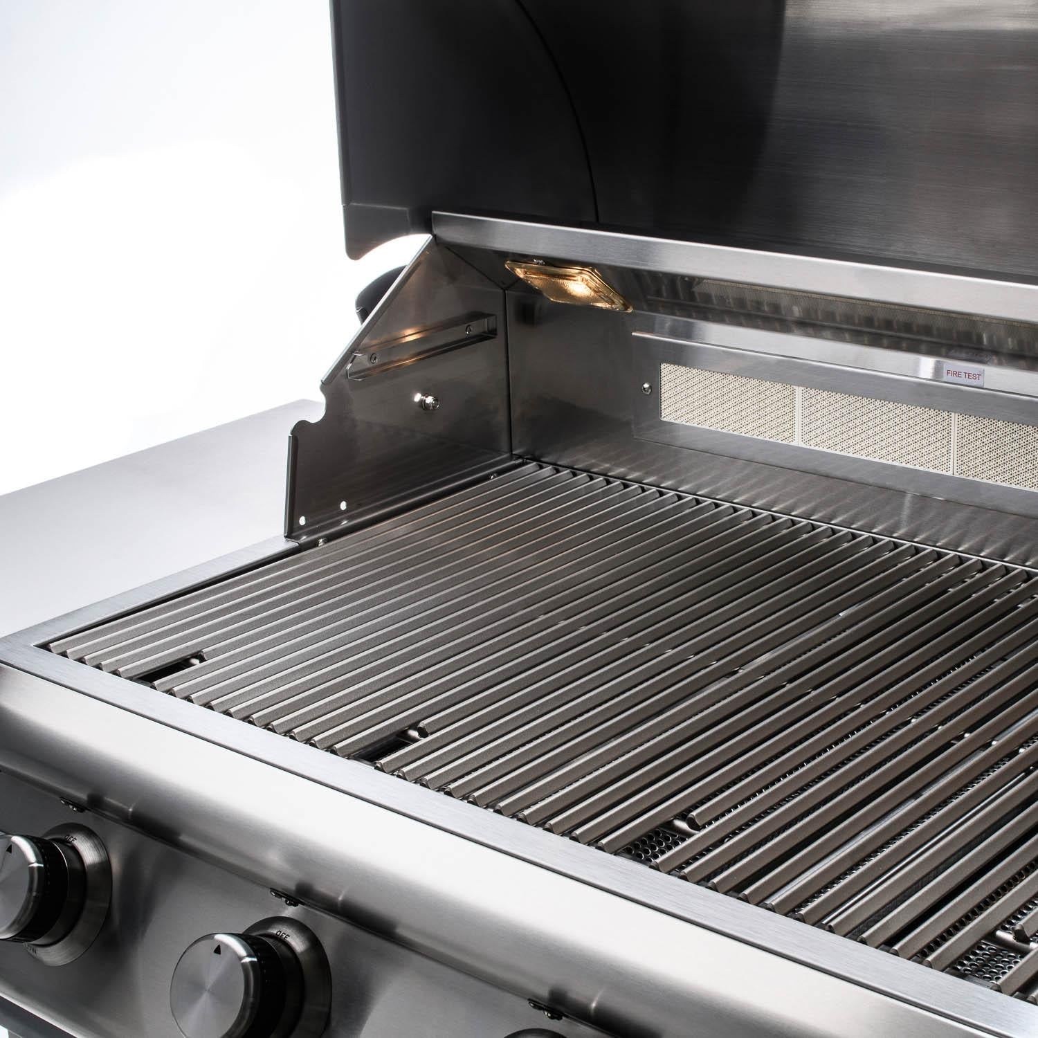 40" 5-Burner Natural Gas Stainless Steel BBQ Grill with Rear Infrared Burner Q220971