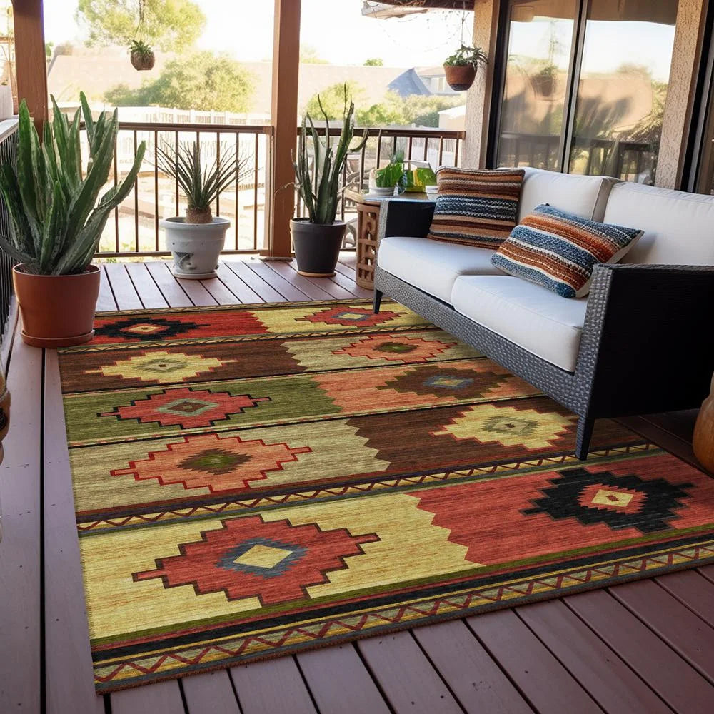 Canyon Washable Indoor/Outdoor Rug V67590