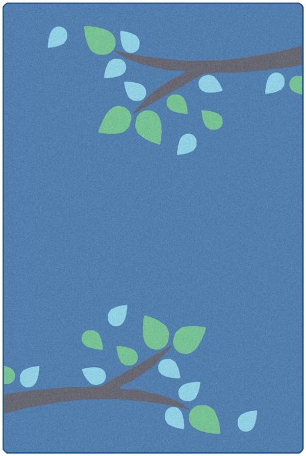 Blue 6'x9' Rectangle Carpets F81204