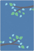 Blue 6'x9' Rectangle Carpets F81204