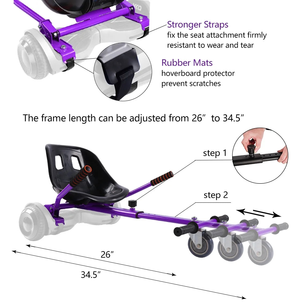 Hoverboard Go Kart Conversion Kit W28701