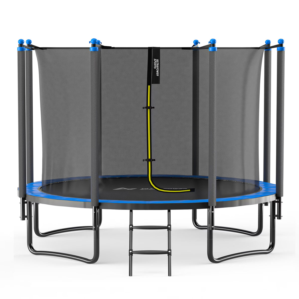 10FT 12FT 14FT 15FT Trampoline with Safety Enclosure Net and Ladder W549