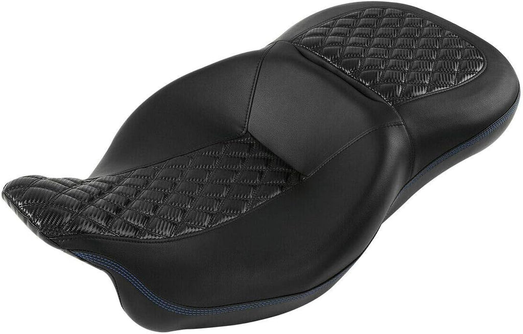 Chopped Tour Pack Trunk Wrap Backrest Pad Fit For Harley Road King Street Glide 2014-2022 N938