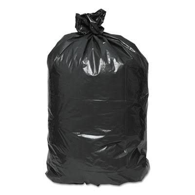 Heavy-Duty Low-Density Liners, 250 / Carton, Black Z485383