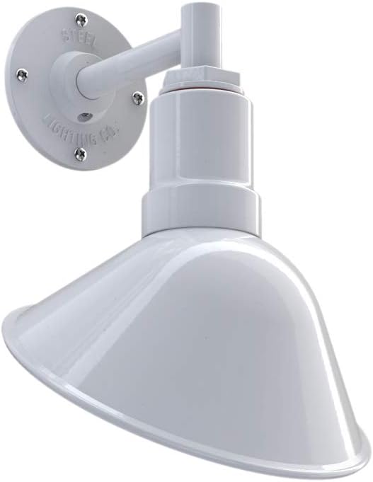 Galvanized Exterior 9 inch Dome 11 inch Gooseneck Store Sign Light X684405
