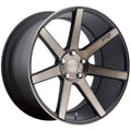 17x8 5x114.3 +40mm Satin Black Multi Spoke Wheel Z667