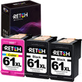 Remanufactured Ink Cartridges Combo Pack (2 Black + 1 Tri-Color) M60446