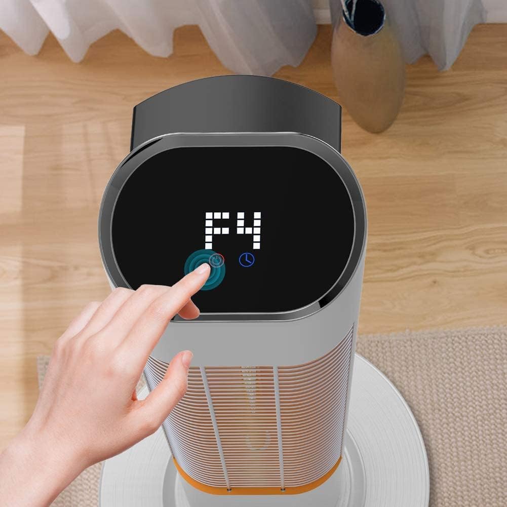 Electric Infrared Standing Patio Heater with Remote Control C265495