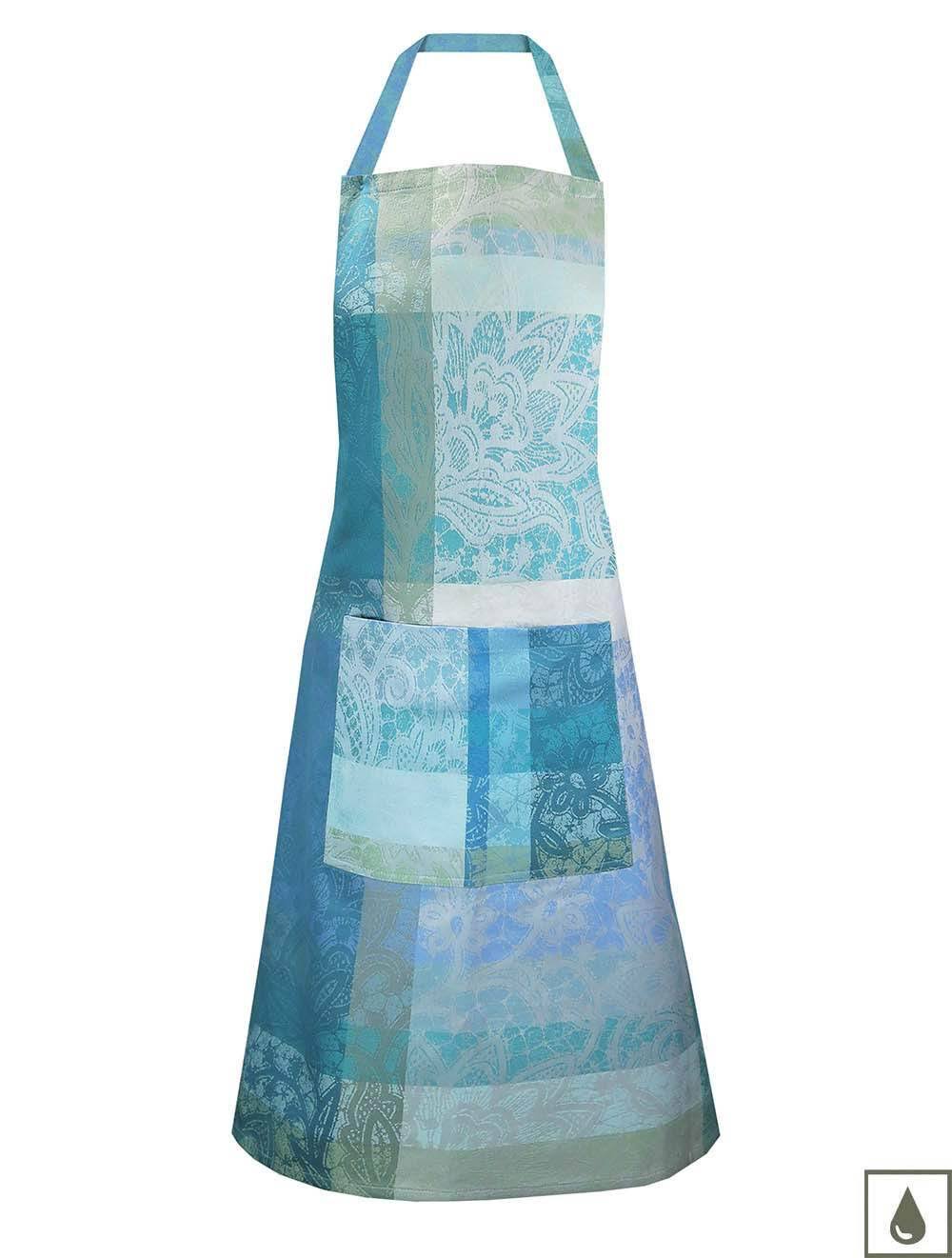 Turquoise Cotton Tablecloth Z160