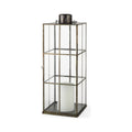 Gold Glass Lantern I23314