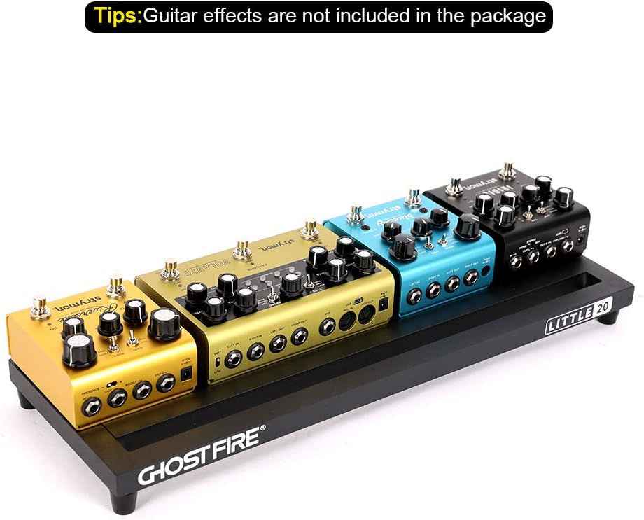 Aluminum Alloy Effect Pedalboard with Carry Case E660890