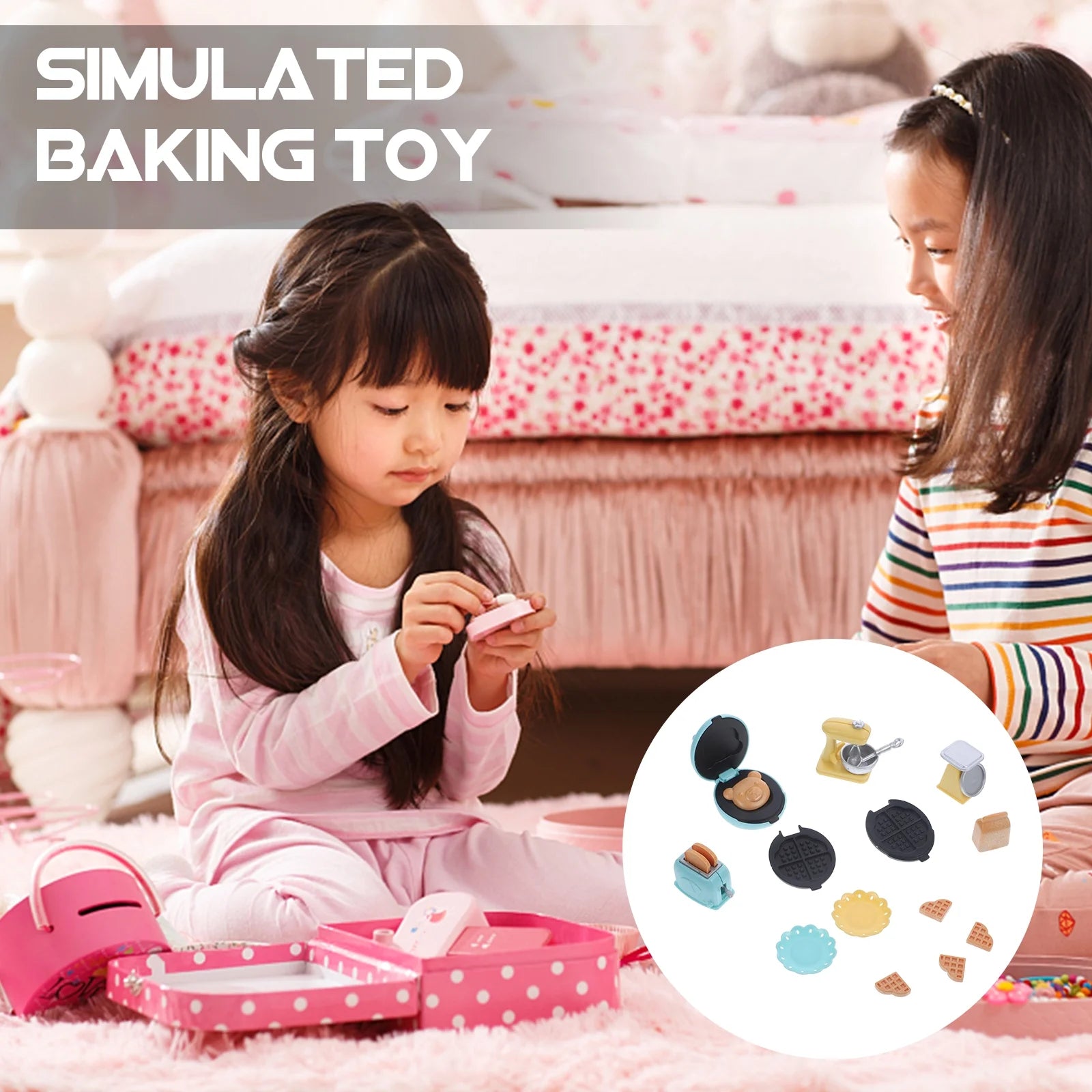 Miniature Baking Props Plastic Dollhouse Accessories D379868