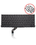 Replacement US English Keyboard With Backlight And Screws For MacBook Pro Unibody T295