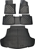 Black Rubber Floor Mats and Cargo Liner for Toyota Camry V494