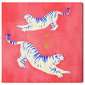 Red 20x20 Canvas Wall Art Print Z7868
