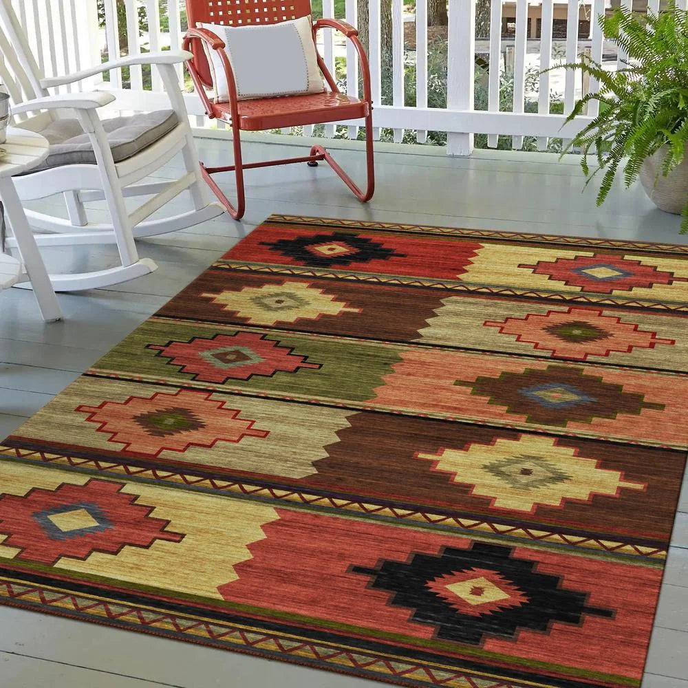 Canyon Washable Indoor/Outdoor Rug V67590