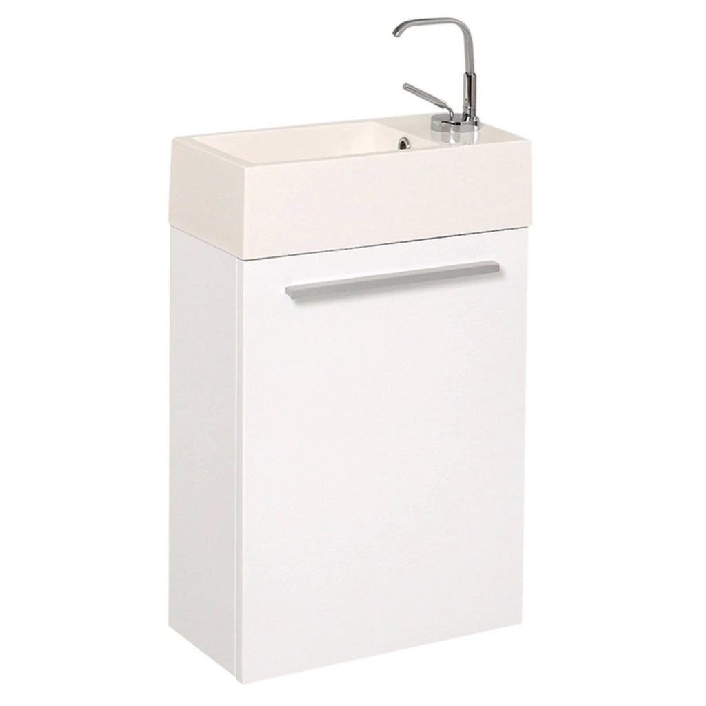White Modern Bathroom Vanity H731174
