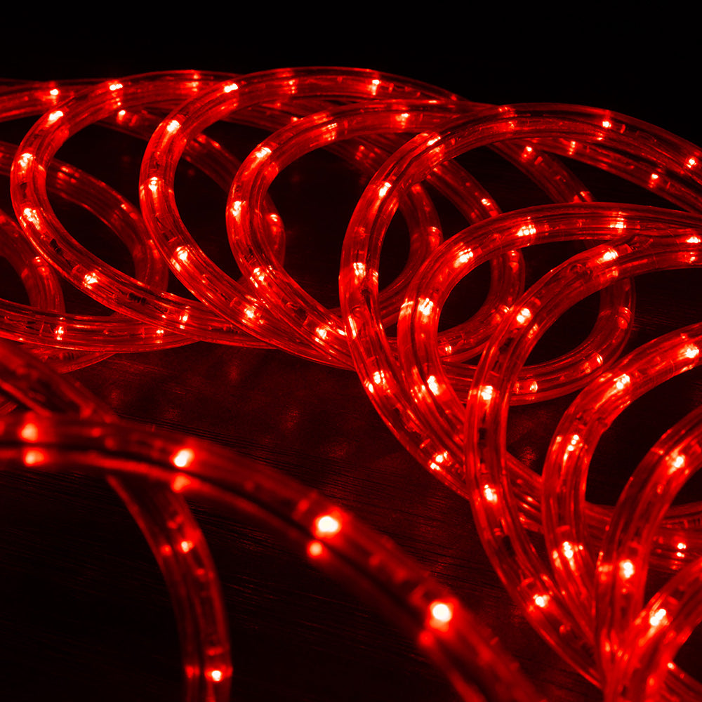 10ft LED Warm White Rope Light Outdoor Waterproof Extendable Flexible J365