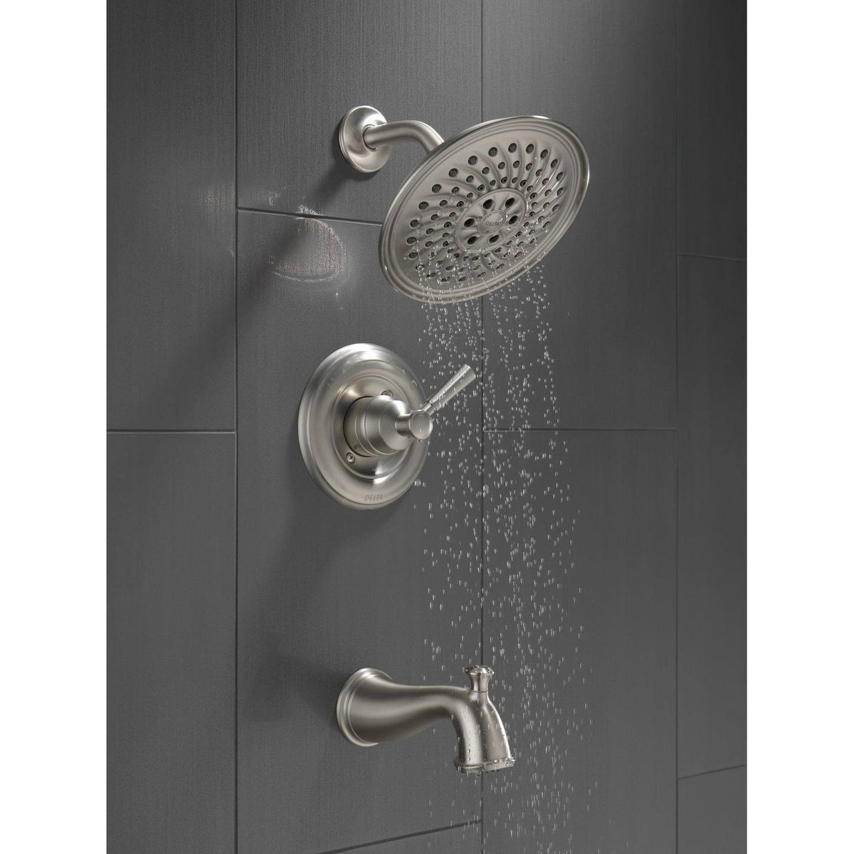 Venetian Bronze Single-Handle Tub and Shower Faucet W646246