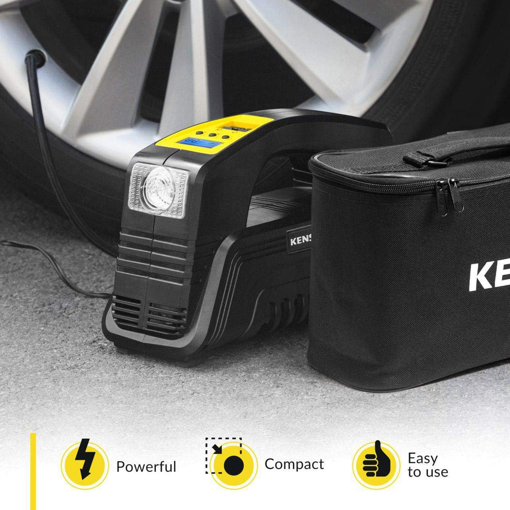 Tire Inflator Portable Air Compressor Pump Pack of 2 C329
