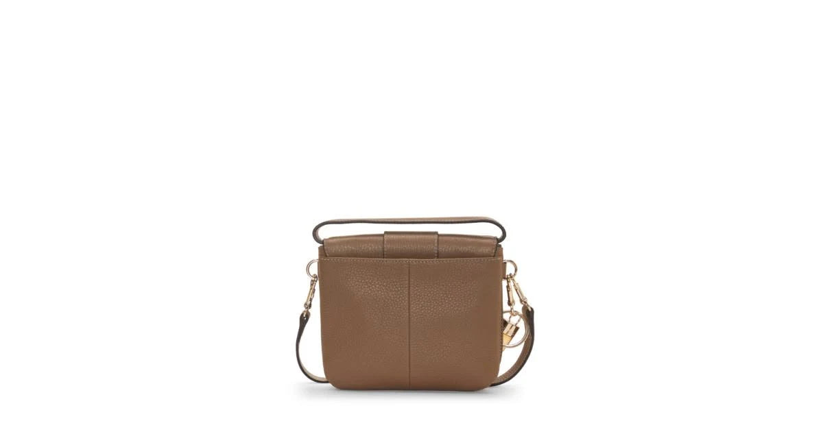 Leather Flap Crossbody S763298