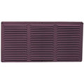 16 inch by 8 inch Brown Aluminum Undereave Vent (Case of 36) O72681