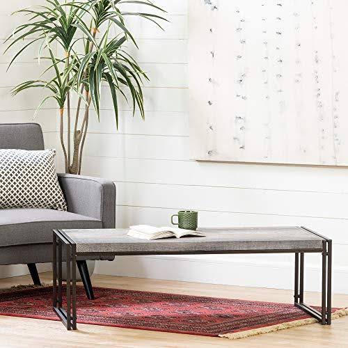 5-Shelf Shelving Unit Driftwood Gray R6065