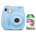 Light Blue Instax Mini 7S Instant Camera with 10-Pack Film J386