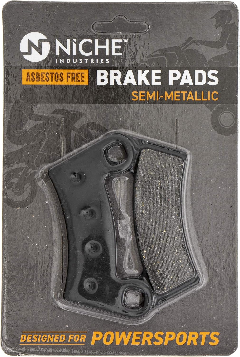 Rear Left Brake Caliper Pad Mounting Bracket Pack of 2 M9360