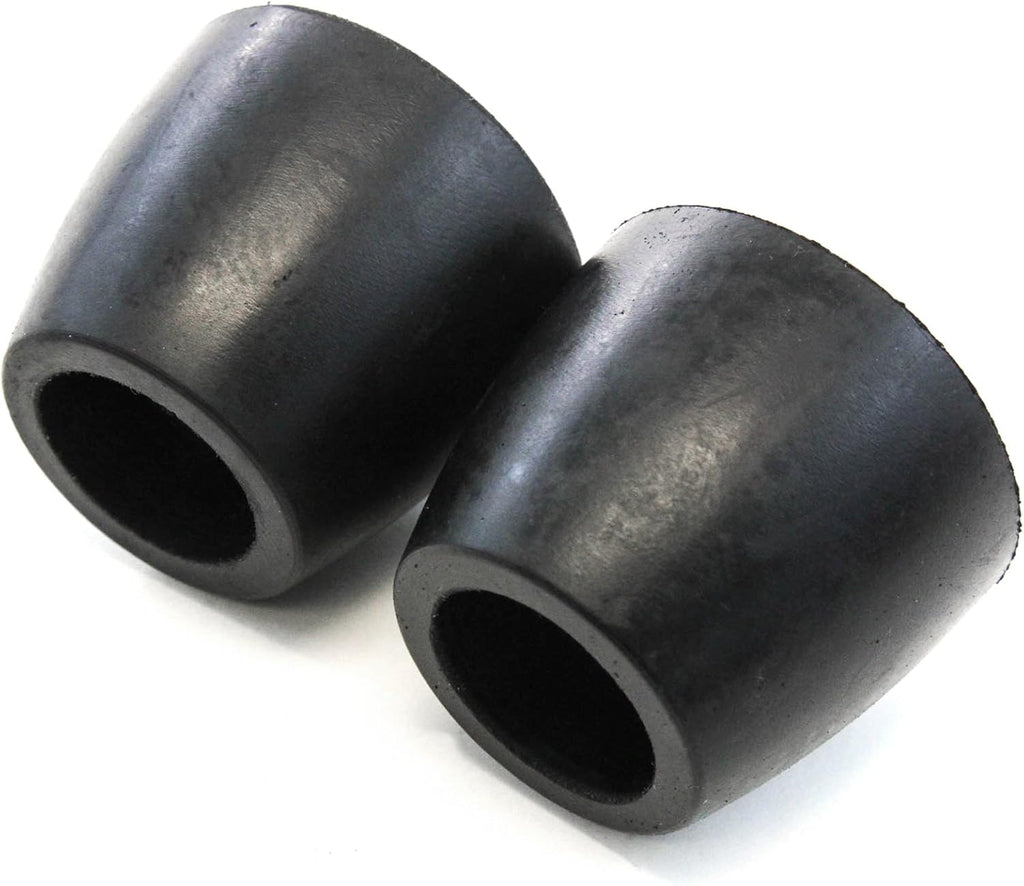 10 Rubber Bumpers Trailer Compatible with Ramp Door Truck 2 Inches Thick Cone Replacement Cargo Stop Pack of 2 G7474