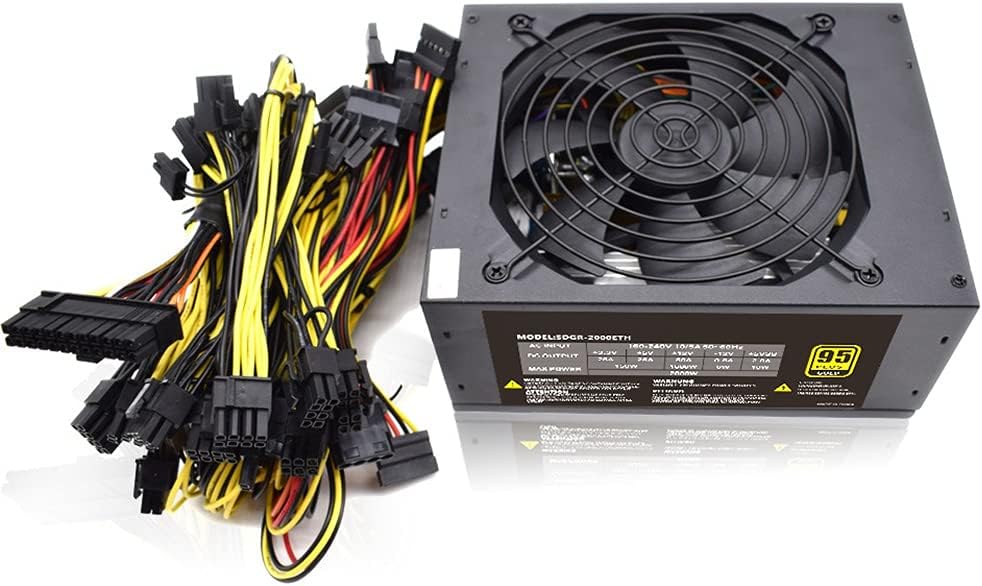 1800W ATX Modular Mining PC Power Supply L5440