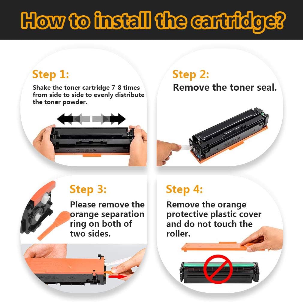 Compatible Toner Cartridges for Brother Printers (2X BK/C/M/Y, 5-Pack) P46040