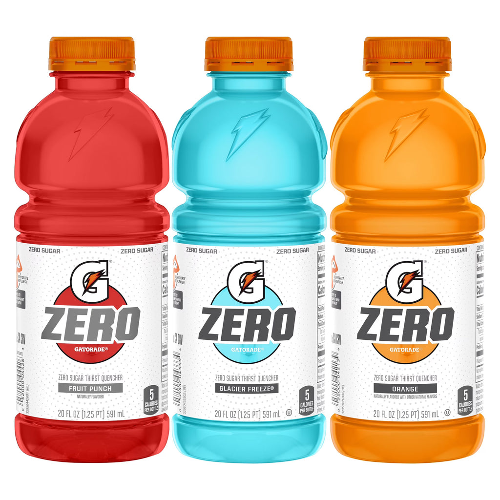 12 Pack Sports Drink Variety Pack, 20 oz I155