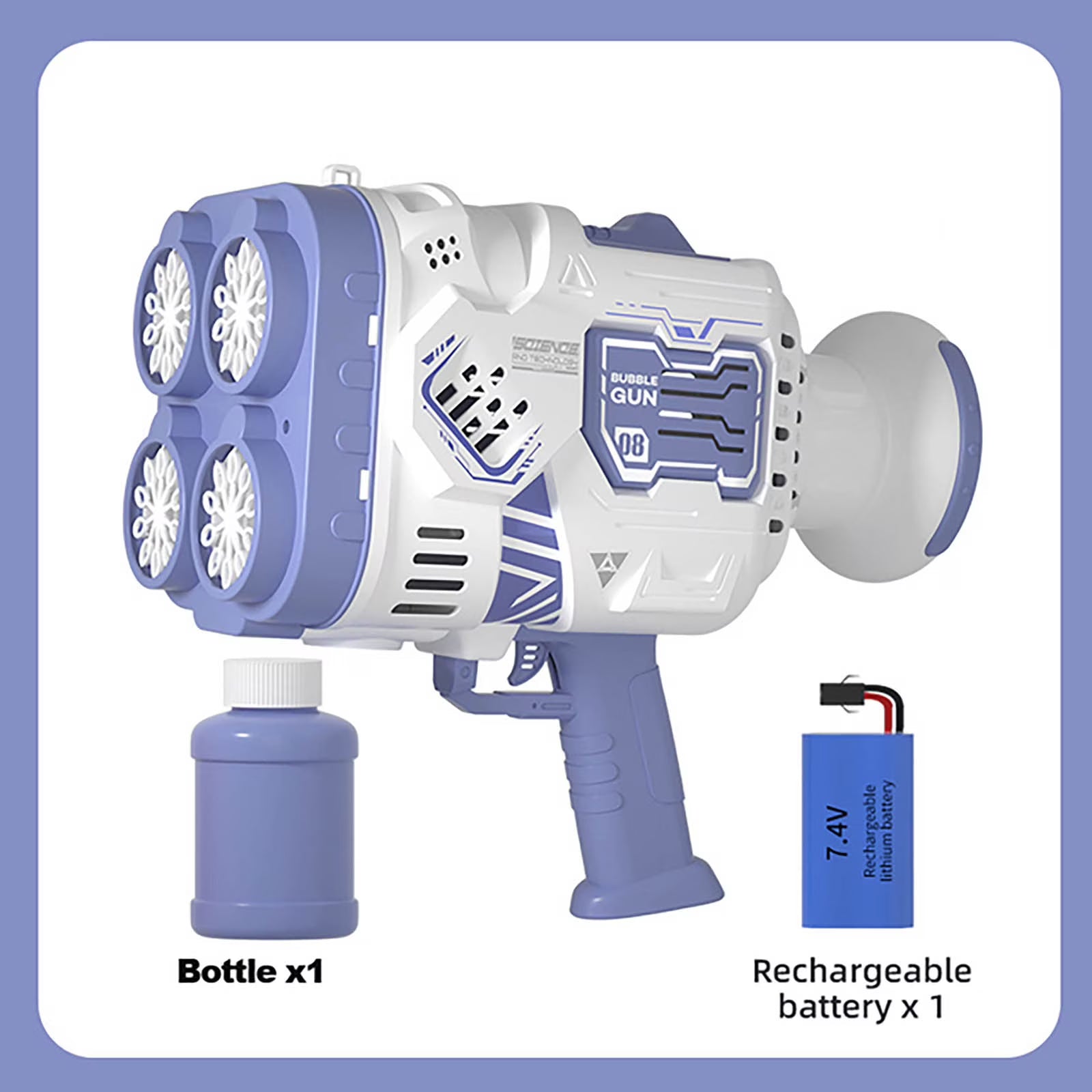 88 Holes Electric Bubble Machine Outdoor Toys for Kids B9734