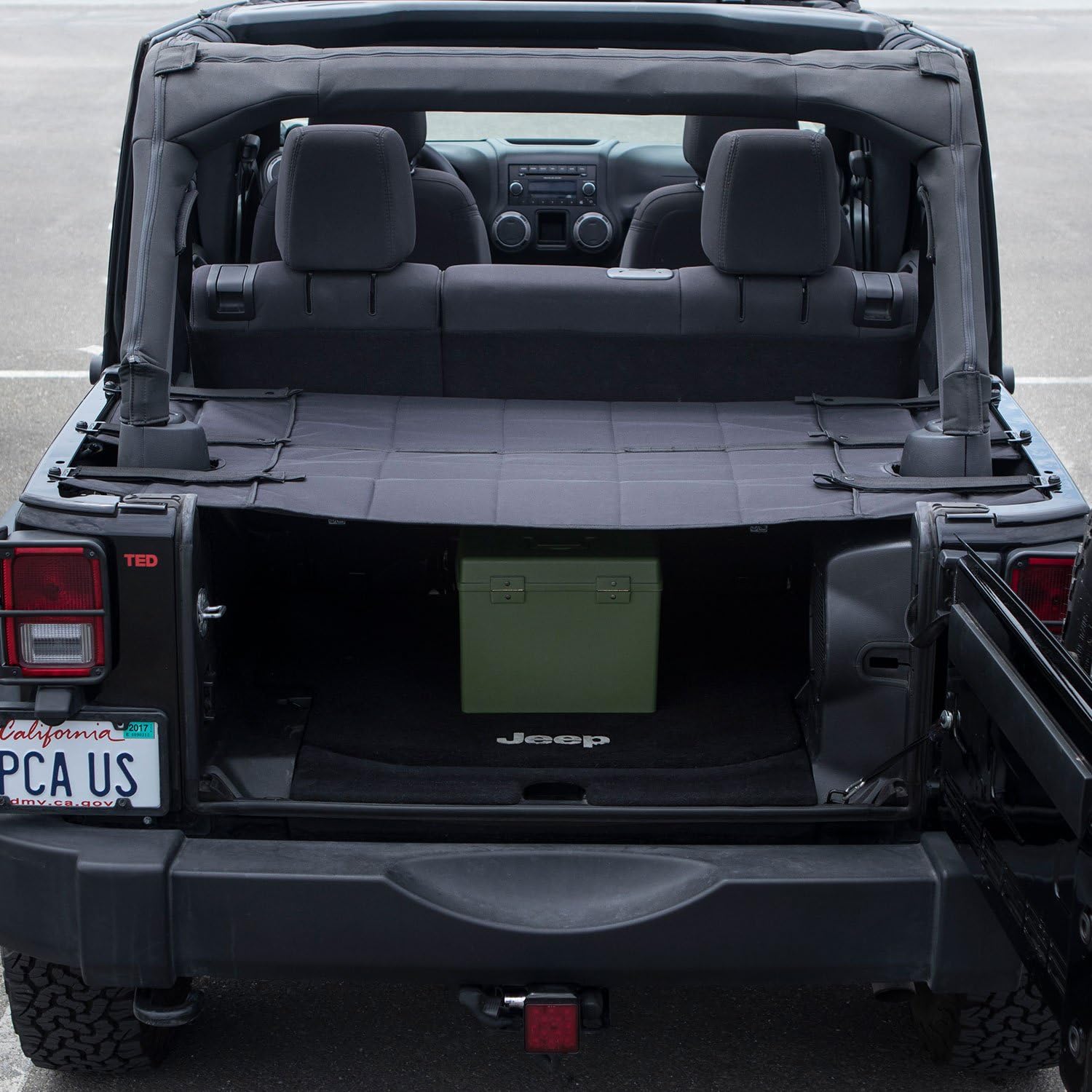 Cargo Cover for Wrangler Unlimited 4DR 2007-2018 Models X865