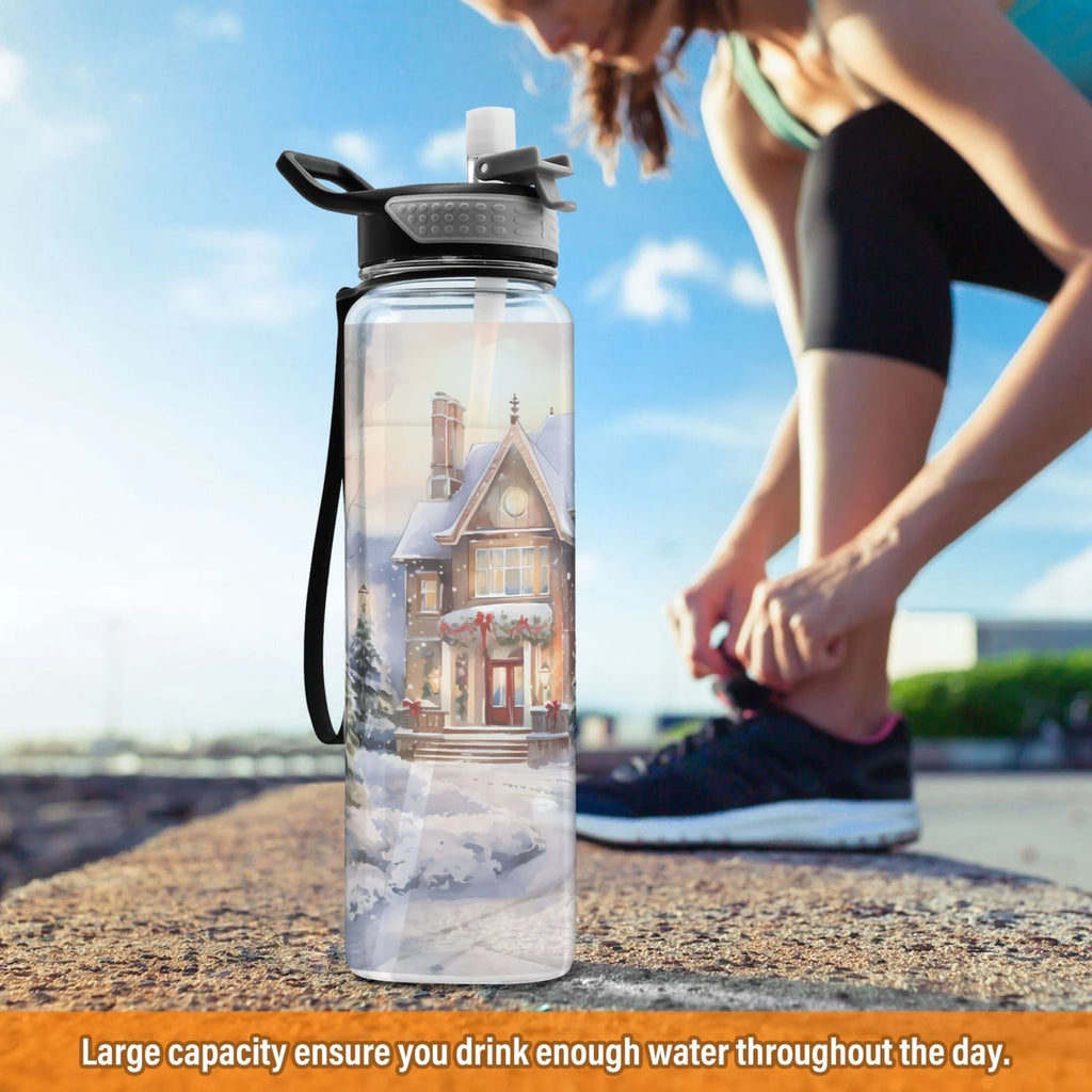 32oz Tritan Water Bottle with Straw P50595