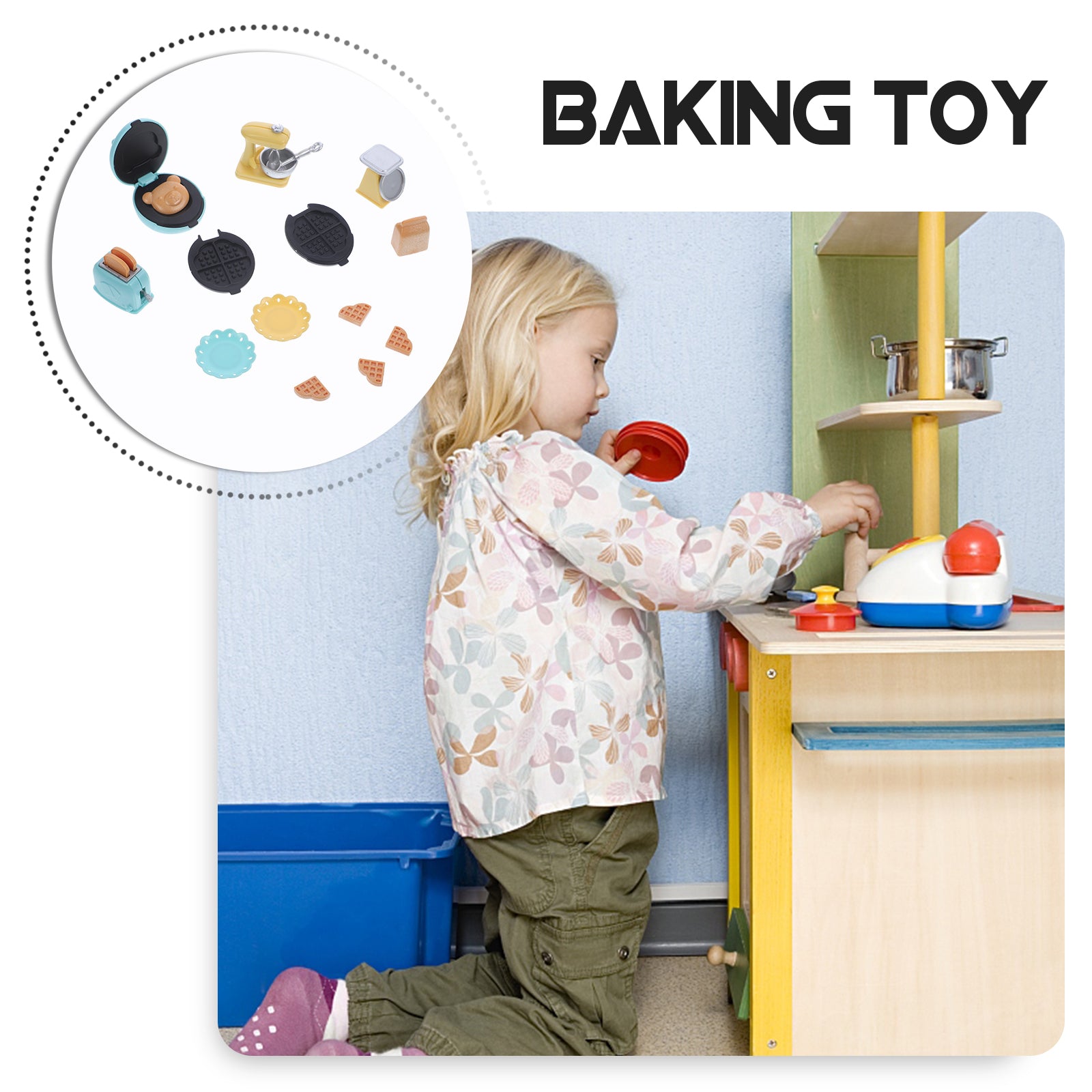 Miniature Baking Props Plastic Dollhouse Accessories D379868