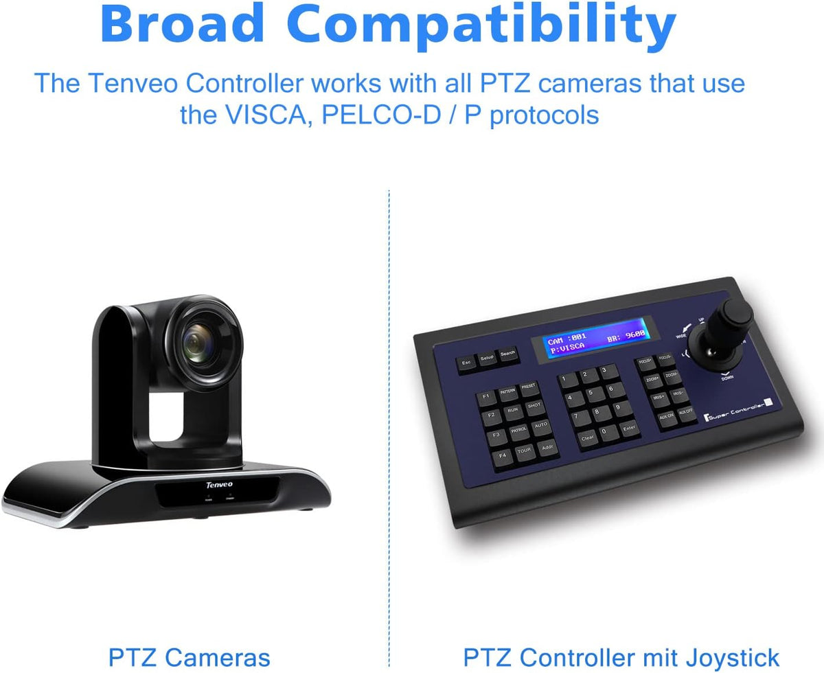 PTZ Camera Keyboard Controller Q161