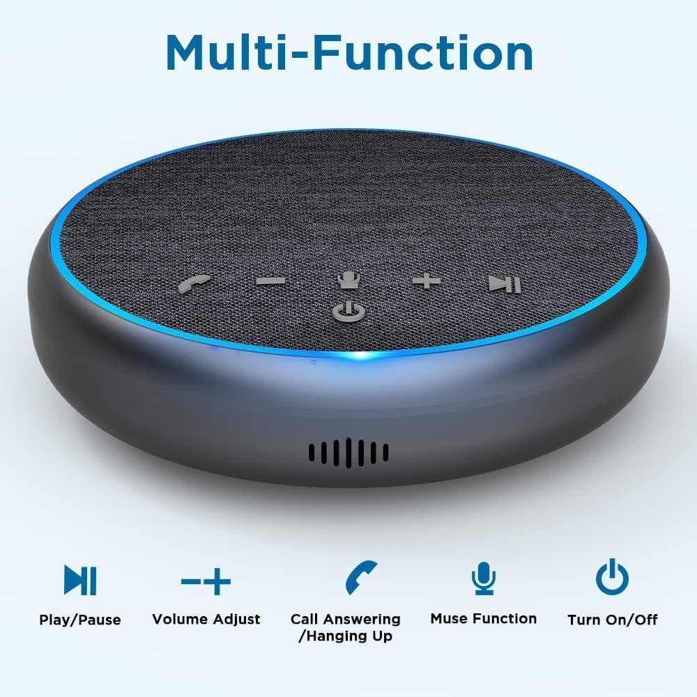 Bluetooth Speakerphone with Noise Cancellation Mute Function W175
