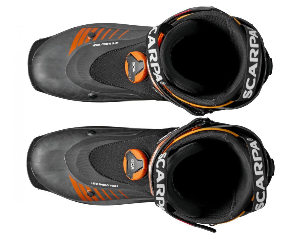 Carbon/Orange Ski Mountaineering Boots C404