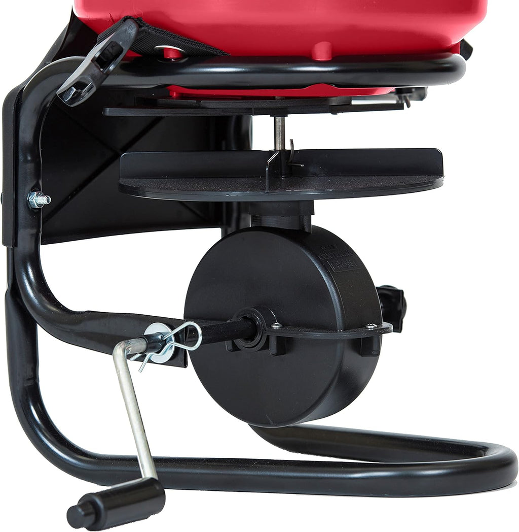 40 LB Portable Chest Mount Hand Crank Broadcast Spreader K66038