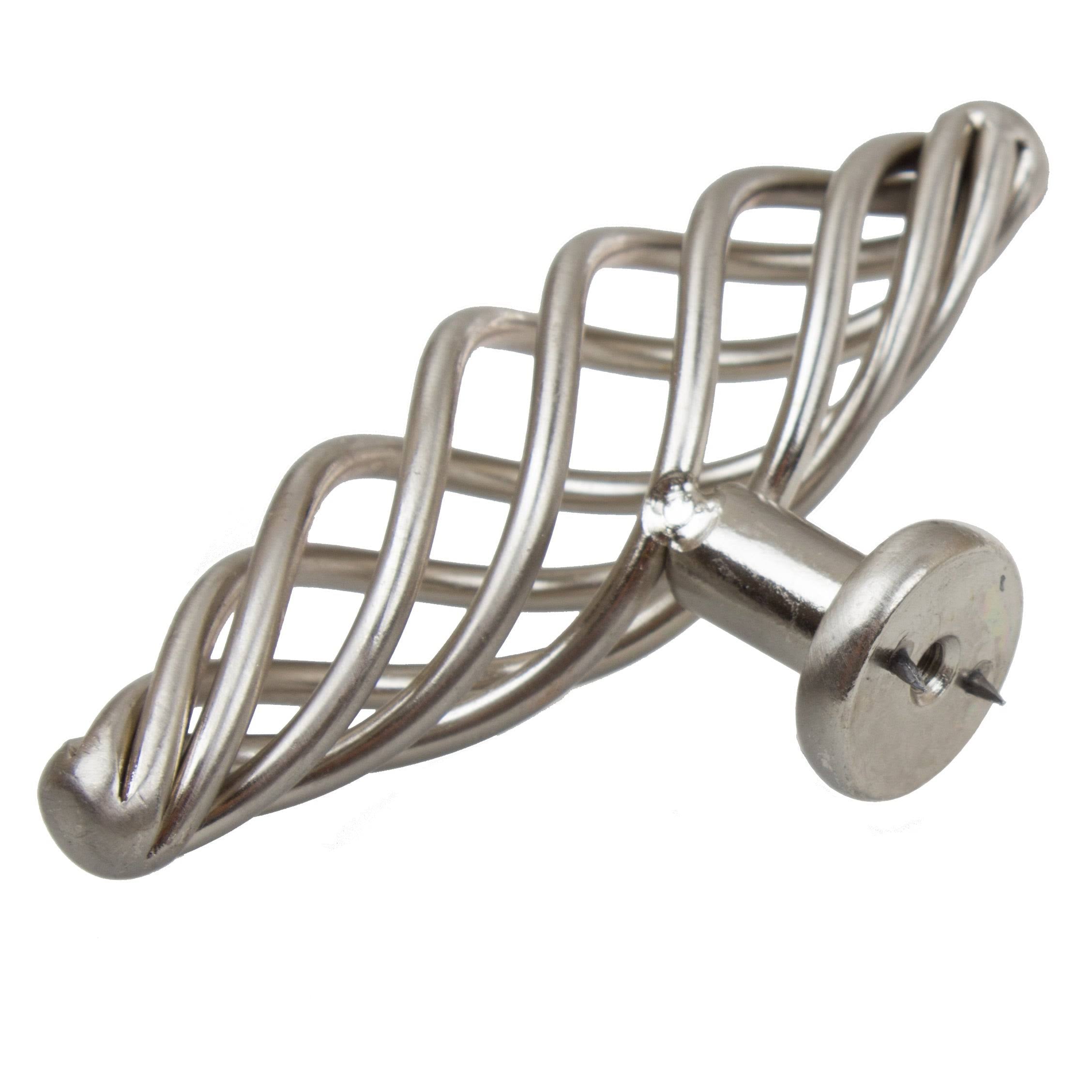 Satin Nickel Oversized Birdcage Cabinet T-Knobs Pack of 25 U89588