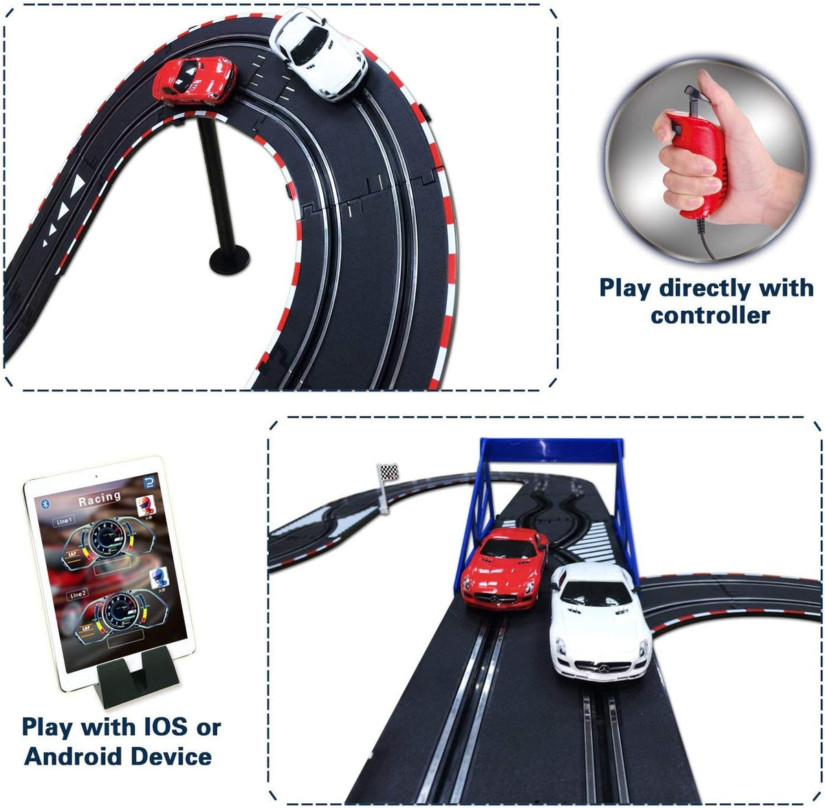 Slot Car Set 1:43 Scale K68334