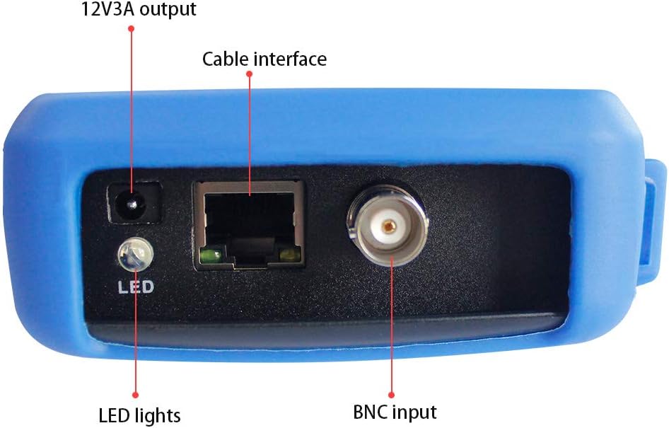4 Inch Touch Screen IP Camera Tester with WiFi and PoE Power Output Z1116