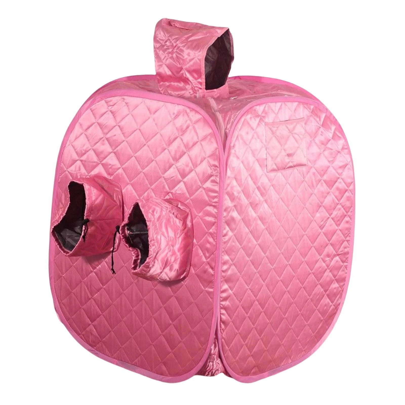 Sauna Room Tent with Hood Double Zipper Folding Q5186