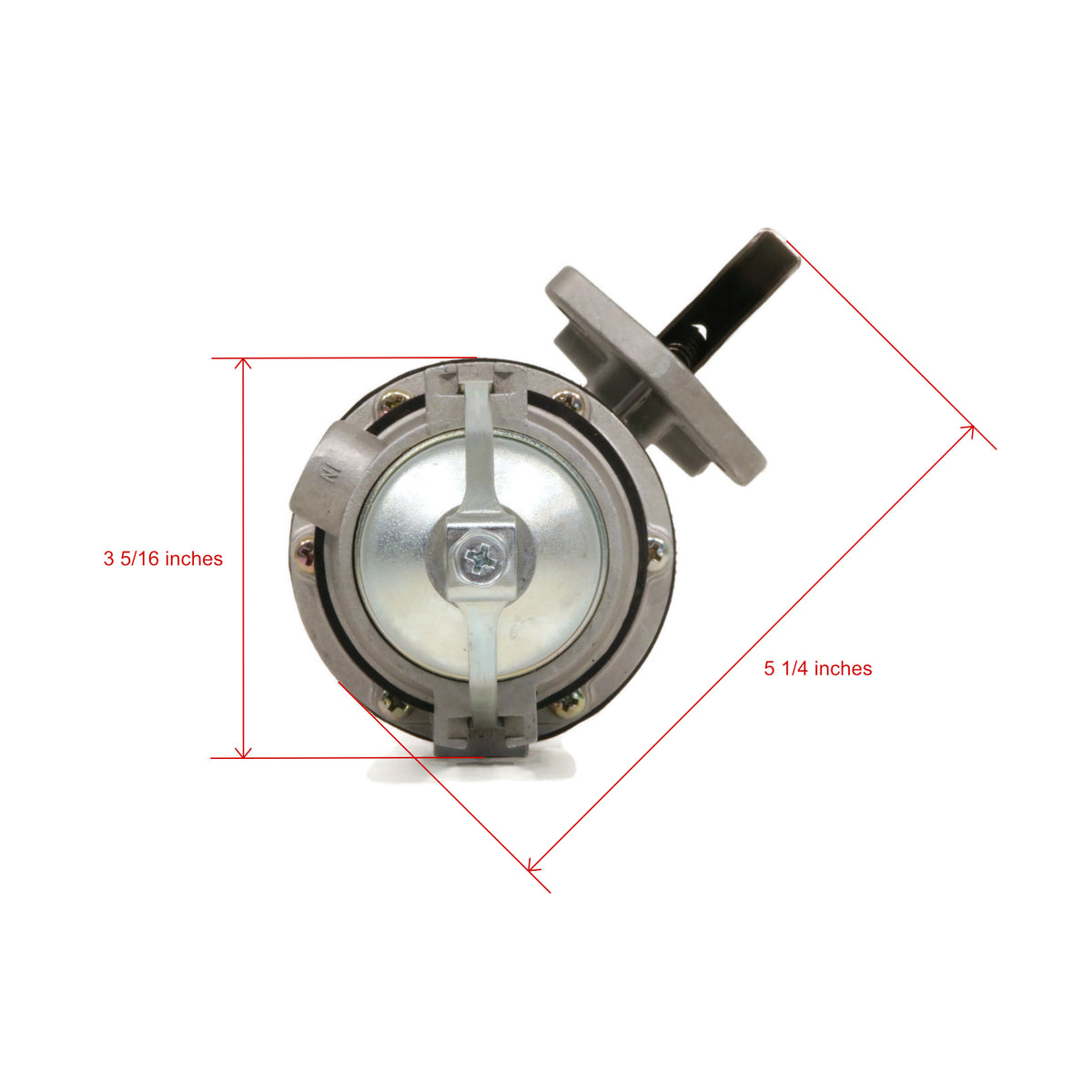 Fuel Pump With Gaskets For 1981 OMC 120HP Sterndrive Marine Boat H368697