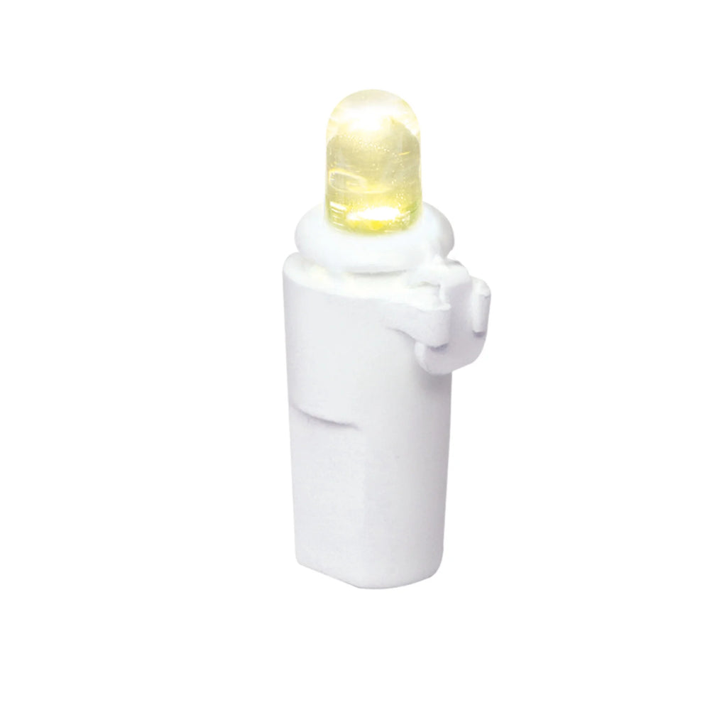 500-Count Warm White LED Dome Icicle Christmas Lights C3886