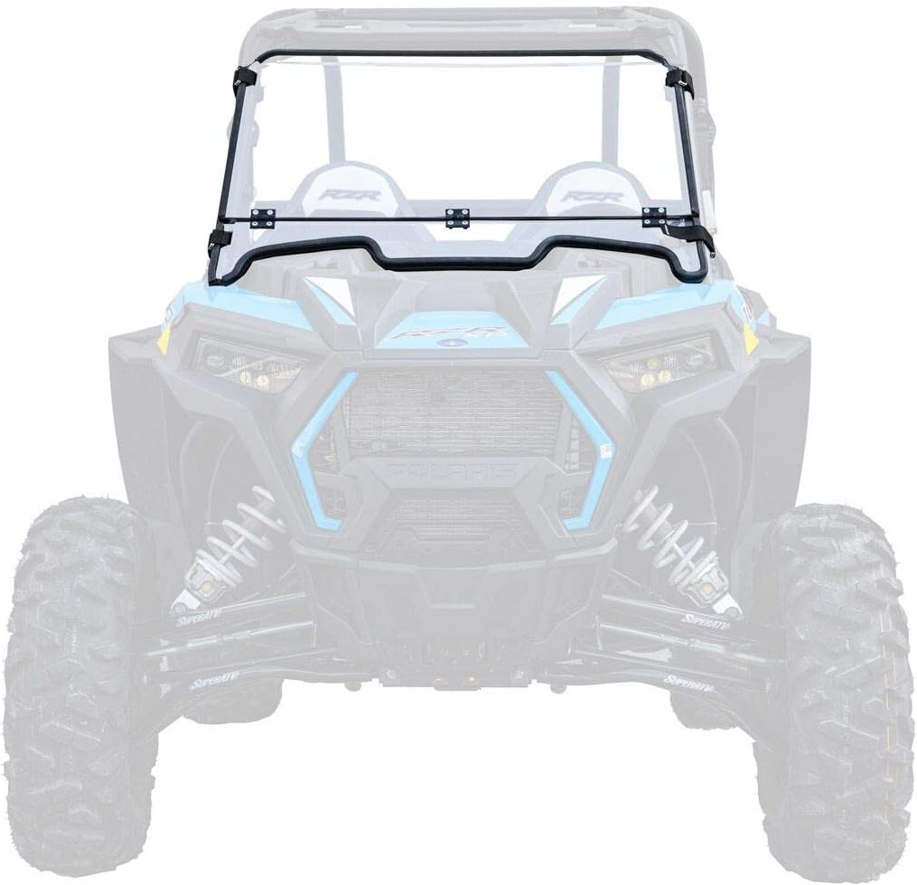 Heavy Duty Scratch Resistant Flip/Fold Down 2-in-1 Windshield G38771