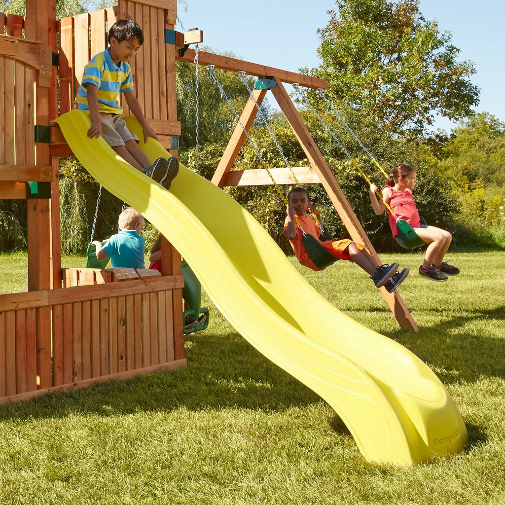 Yellow Wave Slide F956