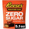 Zero Sugar Peanut Butter Cups Candy, Bag 5.1 oz F306936